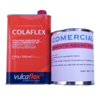 Cemento Negro 1 Litro Vulcanizante y Sellador de Neumático
