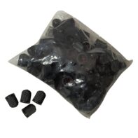 Tapas Plástica de Válvulas Negra
