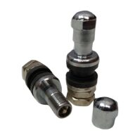 Válvula Llanta Aleación Metálica Tubular Bajo Perfil Recta VS8 38mm Corta          