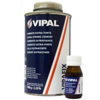 Cemento Vipal 600g + Catalizador 25ml KIT